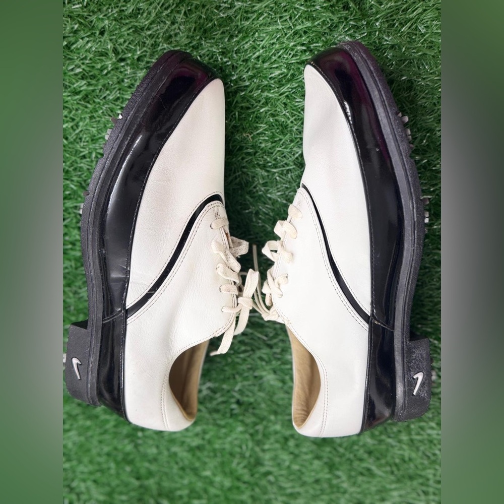 Nike Golf Cleats Womens 6.5 White Verdana Last Shoes Lace Up 305266
